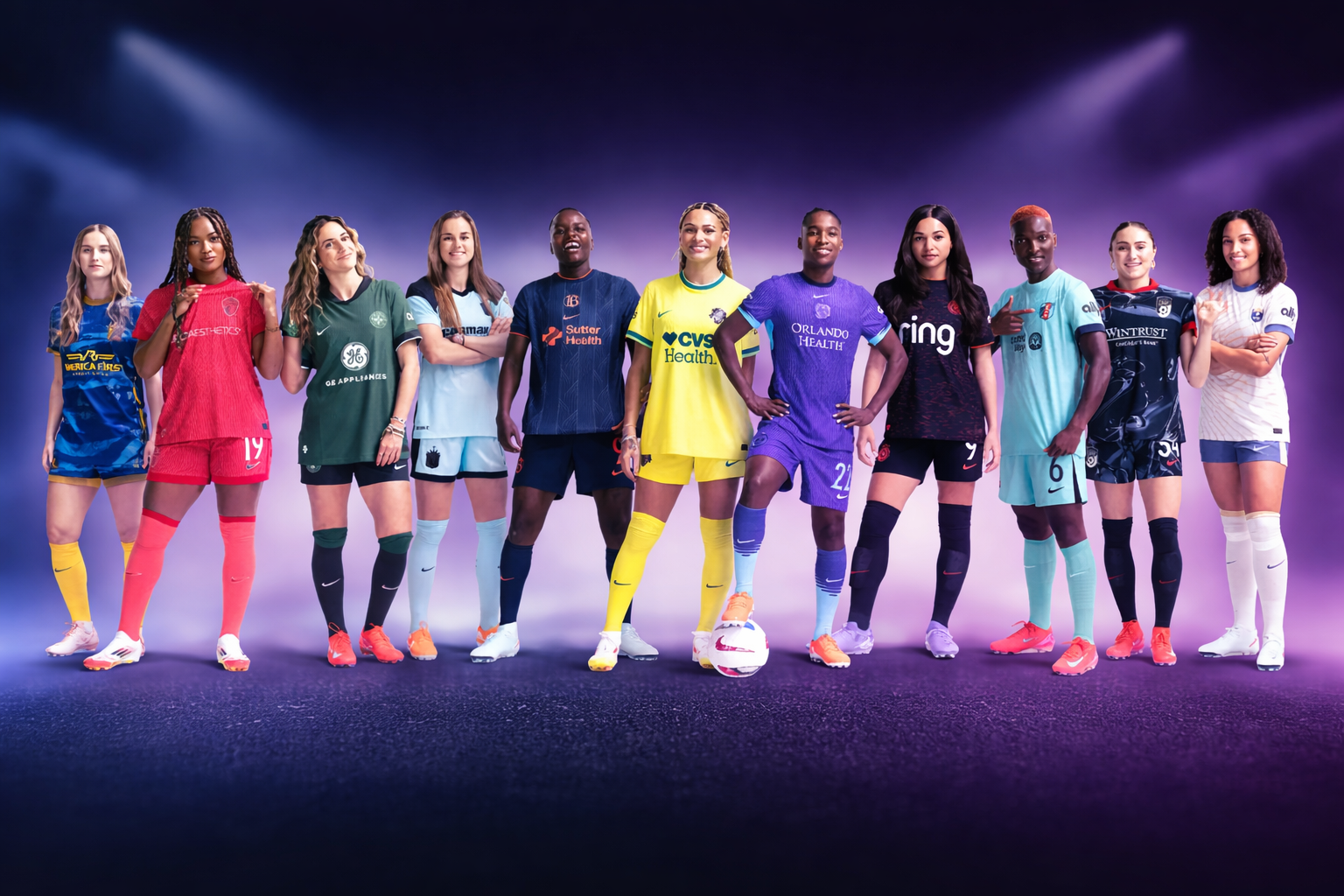 NWSL cards and women's soccer trading card checklist
